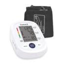 Control D Homely CPort BP Monitor Automatic Accurate Digital Blood Pressure Checking Machine Upper Arm Portable Digital Blood Pressure Monitor BP Machine (White, Silver)