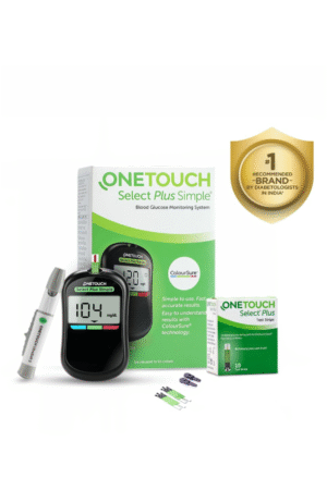 OneTouch Select Plus Simple glucometer machine