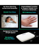 Dr Trust USA Memory Foam Pillow for Comfortable Sleep