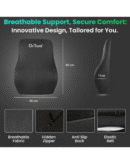 Dr Trust USA Backrest for Car Seat, Office Chair to Sit Up Right, Orthopaedic Memory Foam Cushion