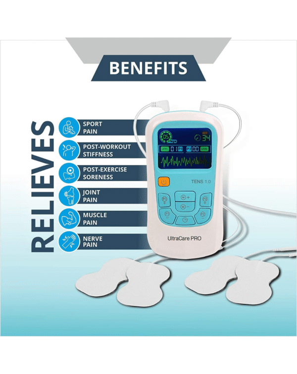 UltraCare PRO TENS 1.0 TENS Machine for Physiotherapy Massager - Image 3