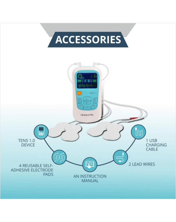 UltraCare PRO TENS 1.0 TENS Machine for Physiotherapy Massager - Image 4