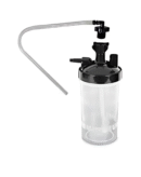 Humidifier Bottle for Oxygen Concentrator with Connector pipe and 2Mtr Supply Tube