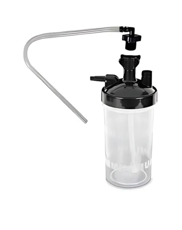 Humidifier Bottle for Oxygen Concentrator with Connector pipe and 2Mtr Supply Tube