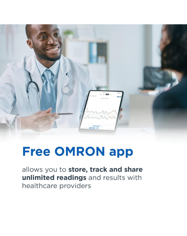 Omron Smart Elite+ HEM 7600T Tubeless 360° Accurate Digital Blood Pressure Monitor - Image 3