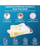 Dr Trust USA Butterfly Shaped Cervical Memory Foam Pillow