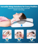 Dr Trust USA Butterfly Shaped Cervical Memory Foam Pillow