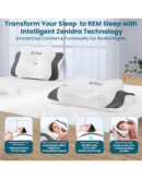 Dr Trust USA Butterfly Shaped Cervical Memory Foam Pillow