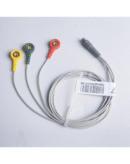 Heal Force Prince 180B Portable ECG Monitor Continuous Measuring with 3-Lead ECG Cable and Electrodes