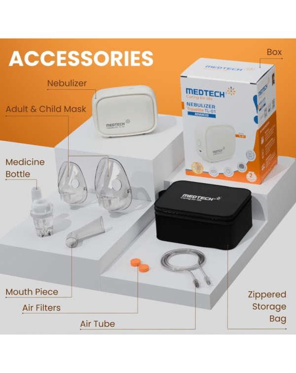 MEDTECH® Travelite USB-C Powered Portable Nebulizer - Image 4