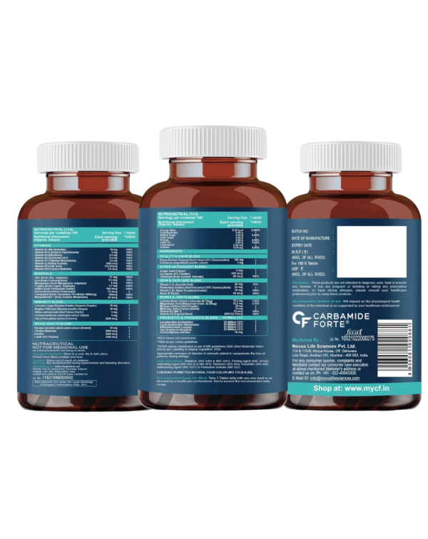 Carbamide Forte Multivitamin Tablet For Men - Image 4