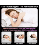 Dr Trust USA 355 Orthopedic Memory Foam Pillow