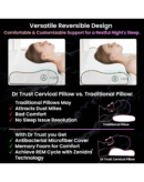 Dr Trust USA 355 Orthopedic Memory Foam Pillow