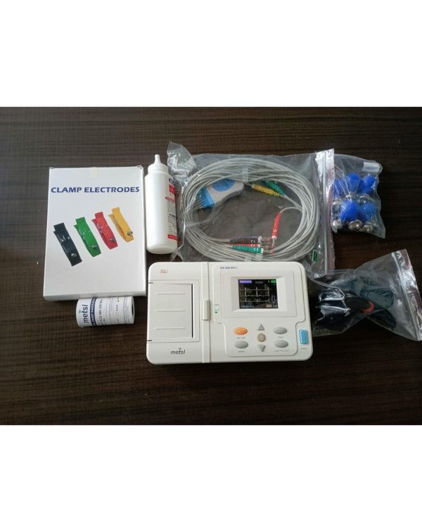 Maestros MR 300 mini Three Channel ECG Machine - Image 2