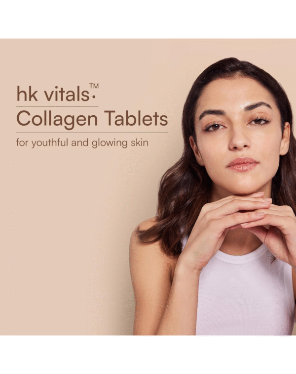HealthKart hk vitals Collagen Tablets (90 Tablets) | 3000mg | Marine Collagen Peptides - Image 3