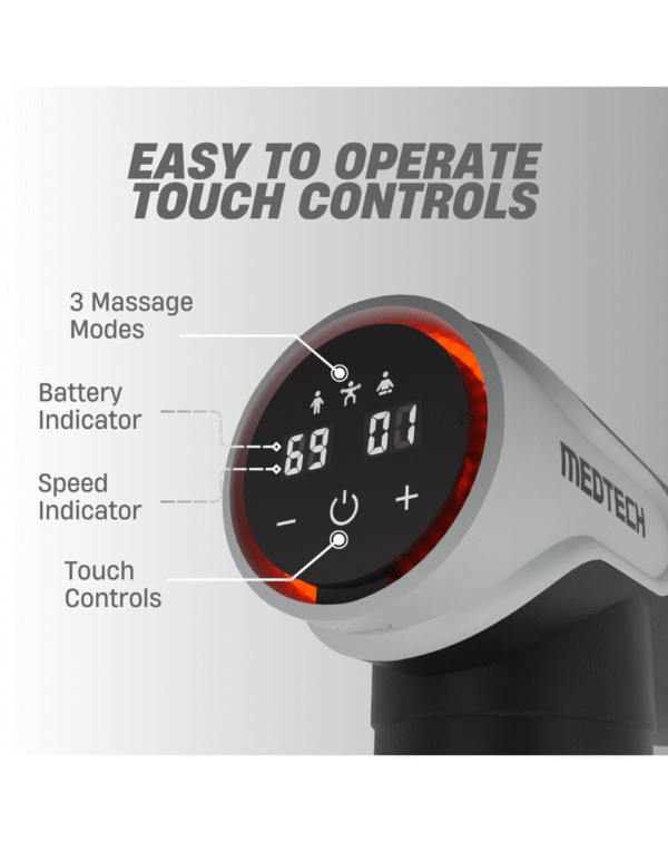 MEDTECH® Blaze Massage Gun | 99-Speeds - Image 4