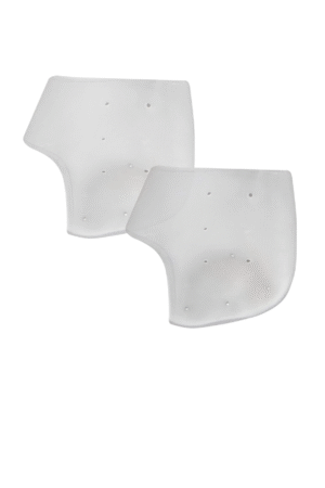Sofstep Moisturizing Gel Heel Socks, White