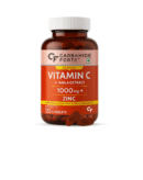 Carbamide Forte Natural Vitamin C Supplements Amla Extract With Zinc For Immunity & Skincare | Vitamin C Tablets - 120 Tablets