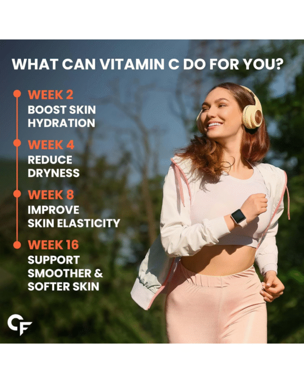 Carbamide Forte Natural Vitamin C Supplements Amla Extract With Zinc For Immunity & Skincare | Vitamin C Tablets - 120 Tablets - Image 2