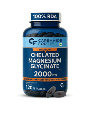 Carbamide Forte Chelated Magnesium Glycinate Supplement 2000mg Per Serving