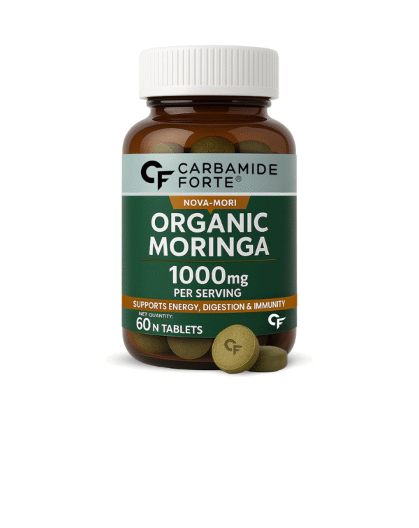Carbamide Forte Organic Moringa Tablet with 1000mg Moringa Leaves Extract