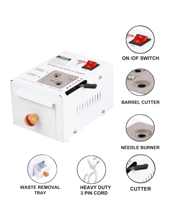 Dr Diaz Needle Syringe Destroyer - Image 3