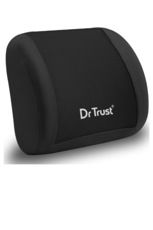 Dr Trust Lower Orthopedic Backrest Pillow Premium Memory Foam