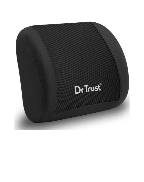 Dr Trust Lower Orthopedic Backrest Pillow Premium Memory Foam
