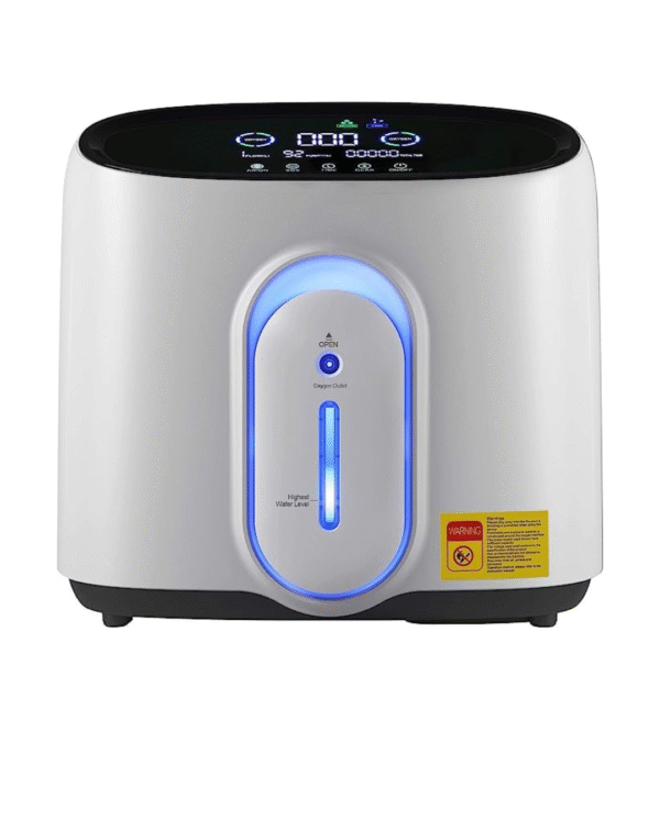 Oxygen Concentrator O2 Generator Portable Intelligent Home Air Purifier 93%,1-8L/Min Flow High Purity AC 220V Remote Control