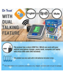 Dr Trust A-One Max Connect Automatic Talking Blood Pressure Testing Monitor (Gray)