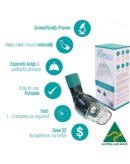 Natural Breathing Lung Expansion & Mucus Removal Device