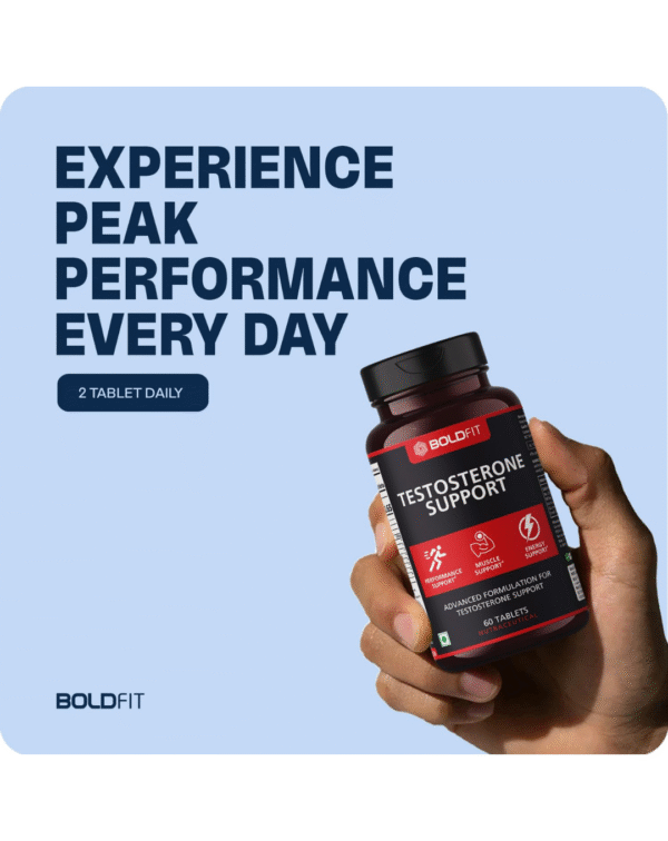 Boldfit testosterone Supplement for Men with Ginseng Extract with Kaunch Beej, Tribulus Terrestris, - Image 3