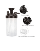 ALEXERA Humidifier Bottle with Connector for Oxygen Concentrator for Home Patient