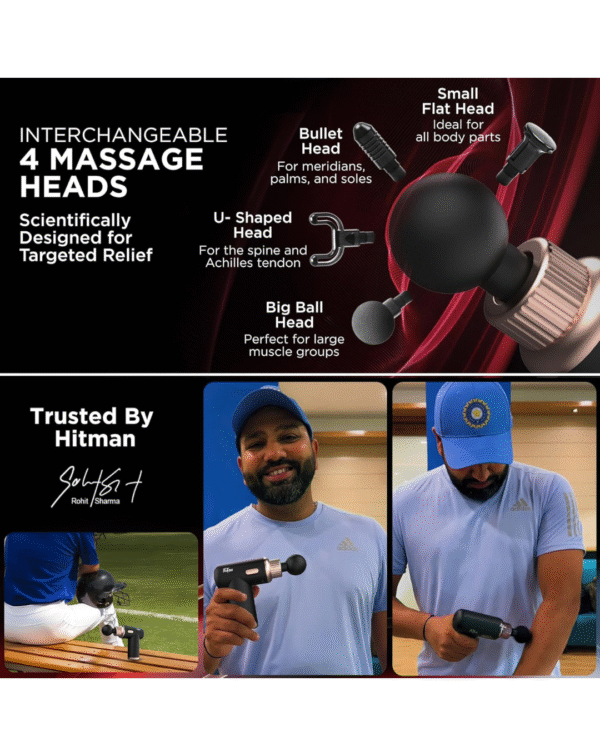 Dr Physio USA Dynamo 1034 Percussion Gun Massager - Image 5