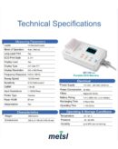 Maestros MR 300 mini Three Channel ECG Machine (Made in India)