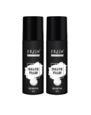 Fresh Essential Shave Foam - Sensitive, 50 ml (Pack of 2)