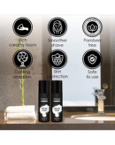 Fresh Essential Shave Foam - Sensitive, 50 ml (Pack of 2)