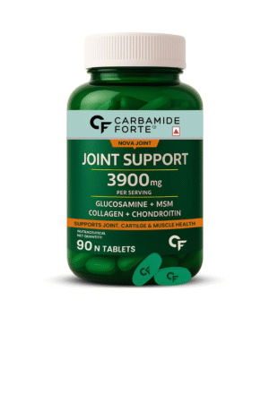 Carbamide Forte Glucosamine Tablets - Joint Support Supplement with Collagen & Glucosamine Chondroitin MSM