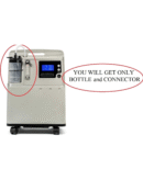 ALEXERA Humidifier Bottle with Connector for Oxygen Concentrator for Home Patient