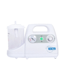 Dr Diaz Portable Suction Machine Unit with 1000 ml Single Jar for Hospital, Clinic, Dentist, & Home Use
