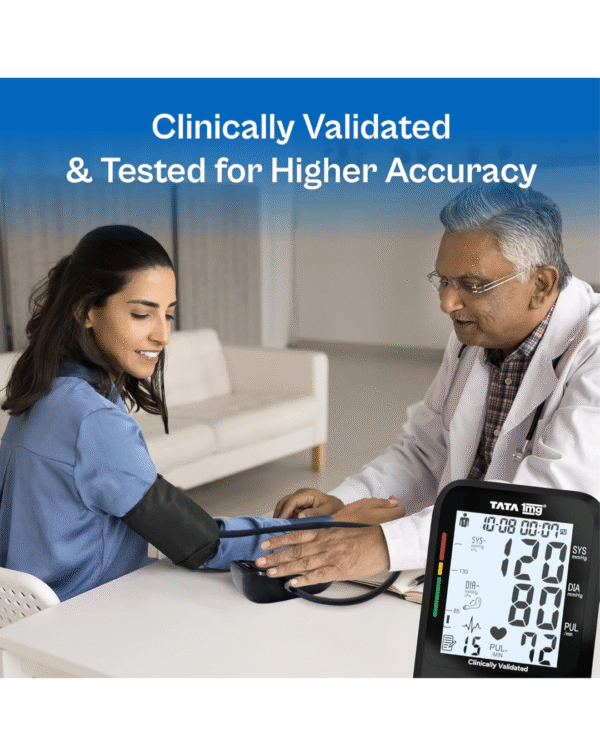 Tata 1mg Clinically Validated Digital Blood Pressure Monitor - Image 3