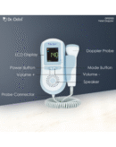 OFD 103 Fetal Doppler with in-Built Speaker, Smart Noise Reduction & Heartbeat Detection Machine