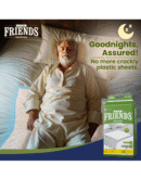 Friends Classic Disposable Underpads,Soft & Super Absorbency - 60x90 cm