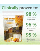 New Bee Venom Foot Patches Stress Relief Detox Patch Solution