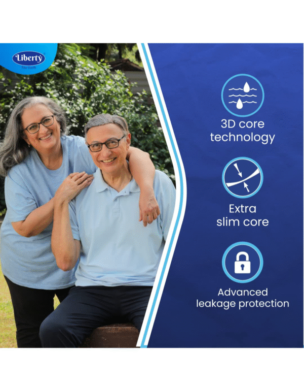 Liberty Eco Adult Diaper Pants, Medium (M) Size, 20 Count - Image 2