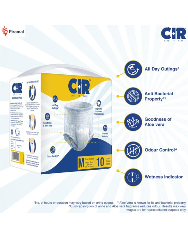 CIR Adult Diaper Pants Style | Adult Diaper Medium Size (M) - Image 2