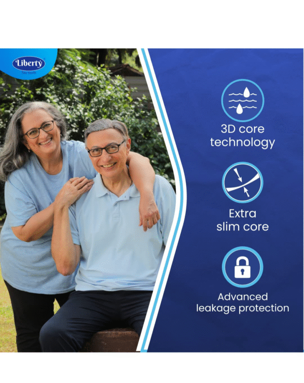 Liberty Eco Adult Diaper Pants, Medium (M) Size, 20 Count, Waist Size (61-115cm | 24-45 inches) - Image 2