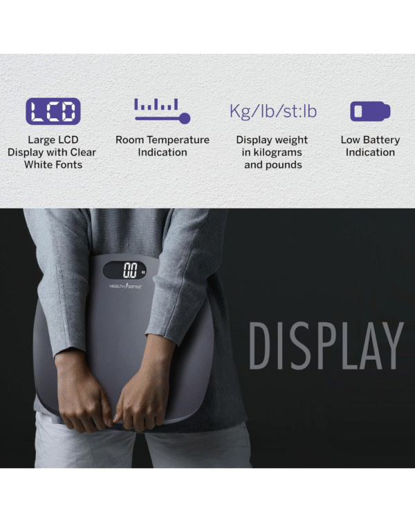 HealthSense Weight Machine for Body Weight - Image 4