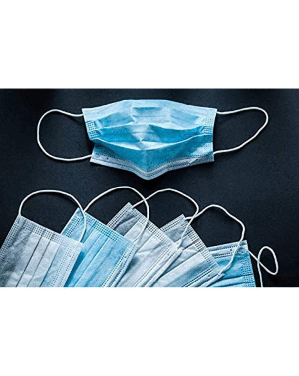 TeeBustrr Unisex Non Woven Face Mask (Blue) - Image 2