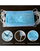 TeeBustrr Unisex Non Woven Face Mask (Blue)